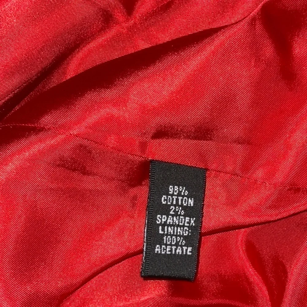 Linda Allard Ellen Tracy Red Jacket, Size 2